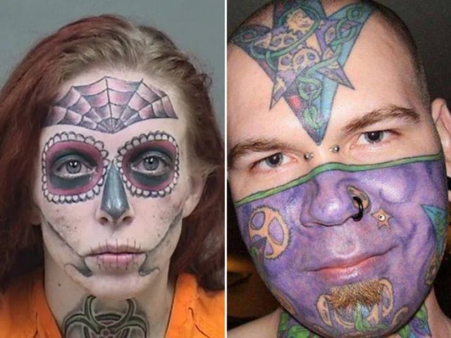 Bad Face Tattoos (21 pics)