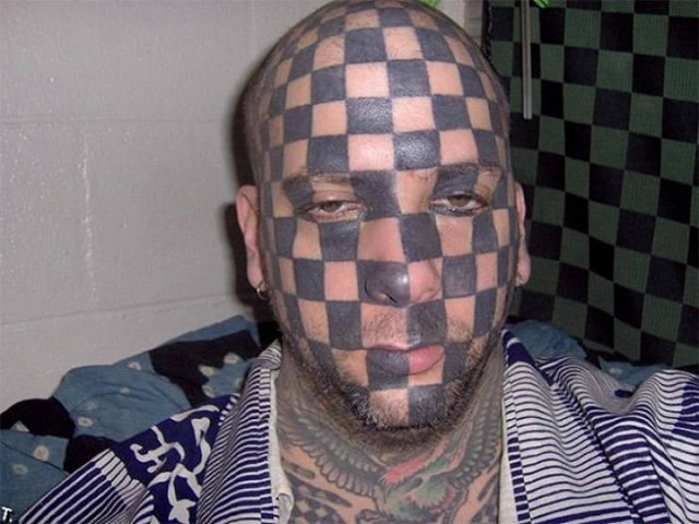 Bad Face Tattoos (21 pics)