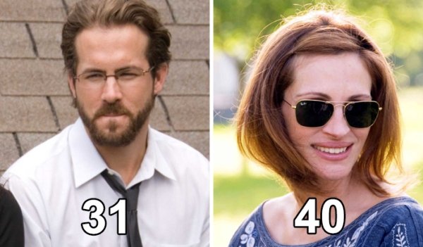 Actors Age Gaps In Movies (29 pics)