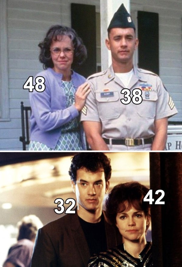 Actors Age Gaps In Movies (29 pics)