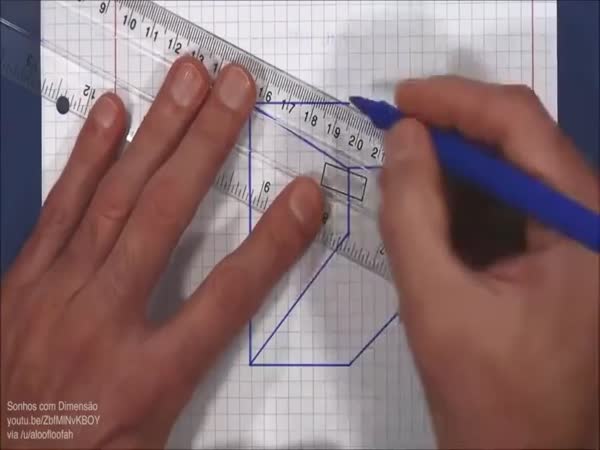 How To Draw 3D Cube Illusion