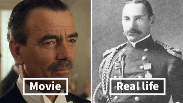 Titanic Passengers: In Movie And In Real Life (19 pics)