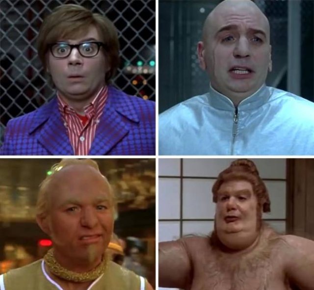 Actors That Played Several Roles In One Movie (27 pics)