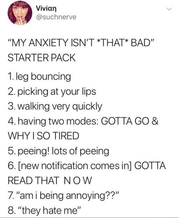 Anxiety Memes (33 pics)