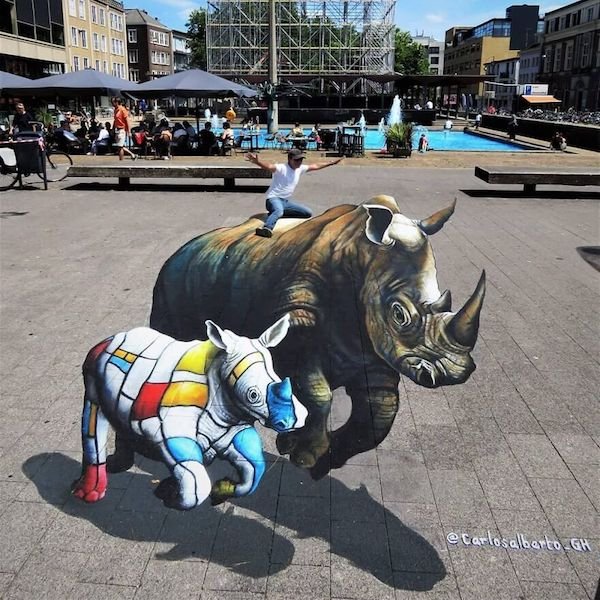 Beautiful 3D Street Art (35 pics)