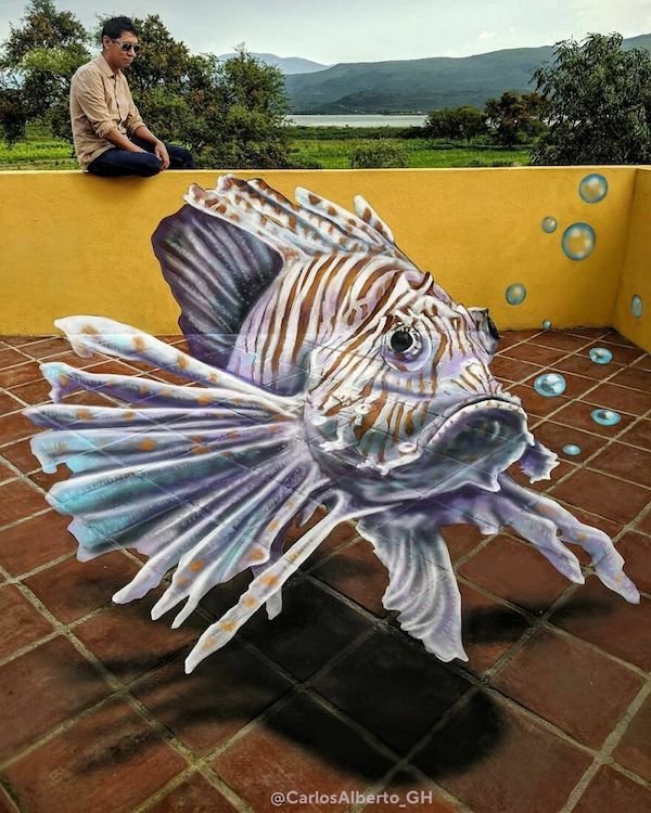 Beautiful 3D Street Art (35 pics)