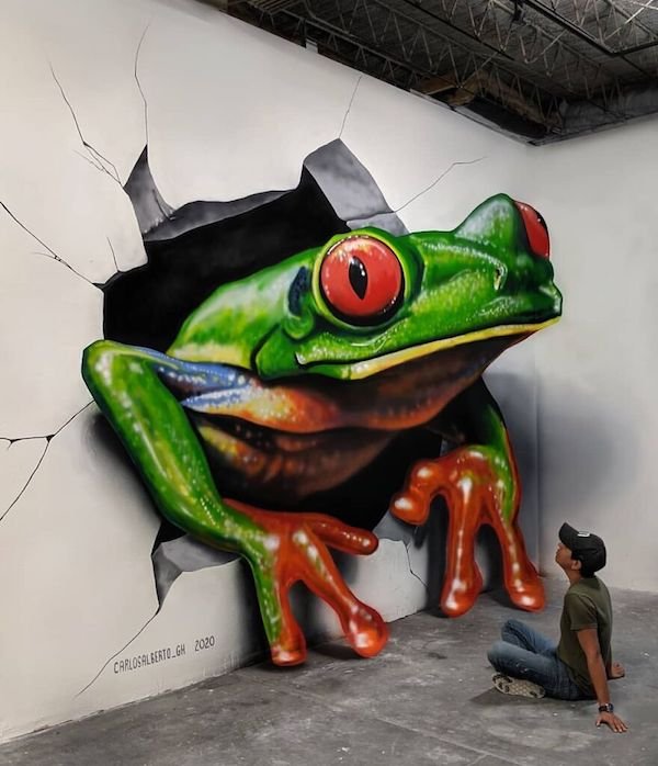 Beautiful 3D Street Art (35 pics)