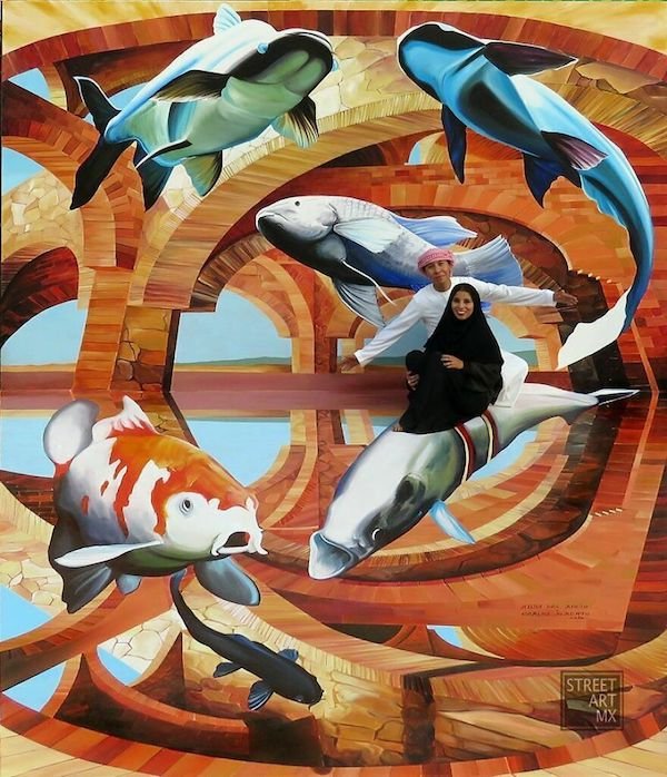 Beautiful 3D Street Art (35 pics)
