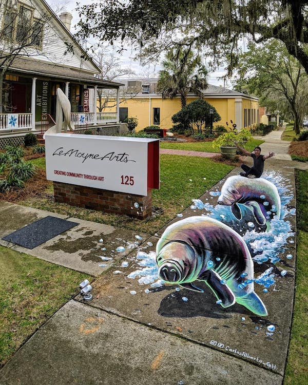 Beautiful 3D Street Art (35 pics)