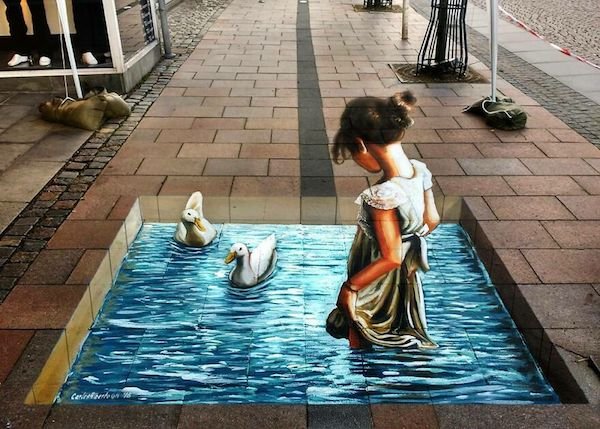 Beautiful 3D Street Art (35 pics)
