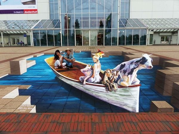Beautiful 3D Street Art (35 pics)