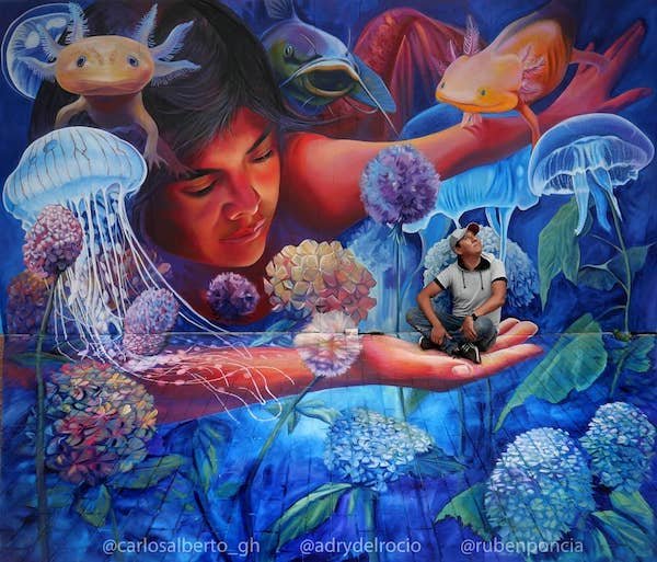 Beautiful 3D Street Art (35 pics)