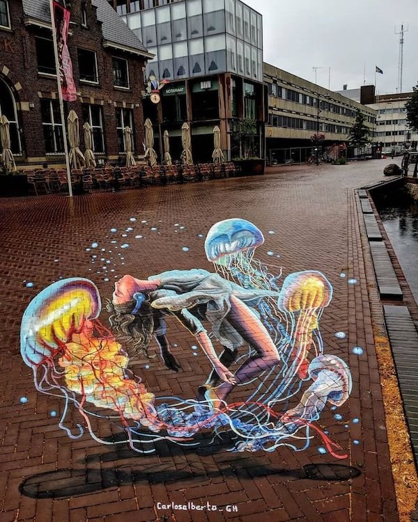Beautiful 3D Street Art (35 pics)