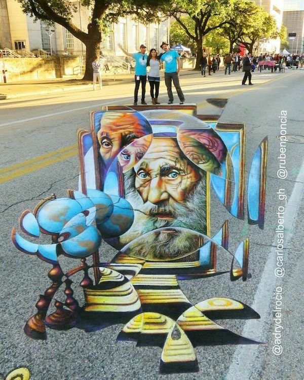 Beautiful 3D Street Art (35 pics)