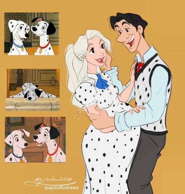 Disney Animal Characters Turned Into Human (20 pics) Disney Animal Characters Turned Into Human (20 pics)
