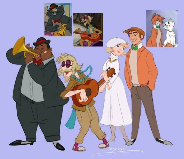 Disney Animal Characters Turned Into Human (20 pics) Disney Animal Characters Turned Into Human (20 pics)