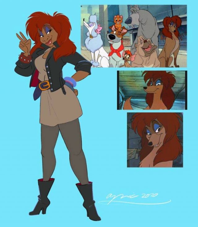 Disney Animal Characters Turned Into Human (20 pics) Disney Animal Characters Turned Into Human (20 pics)