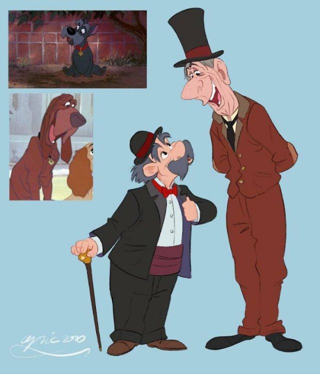 Disney Animal Characters Turned Into Human (20 pics) Disney Animal Characters Turned Into Human (20 pics)