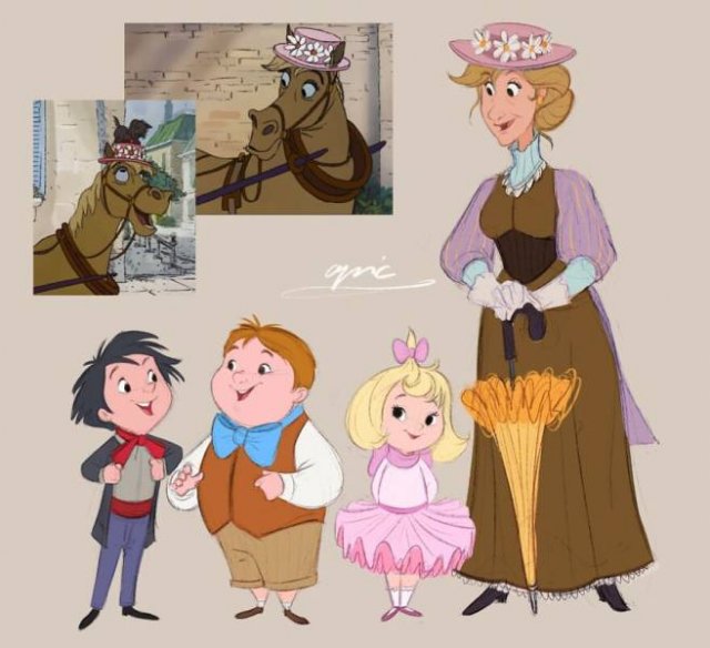 Disney Animal Characters Turned Into Human (20 pics) Disney Animal Characters Turned Into Human (20 pics)