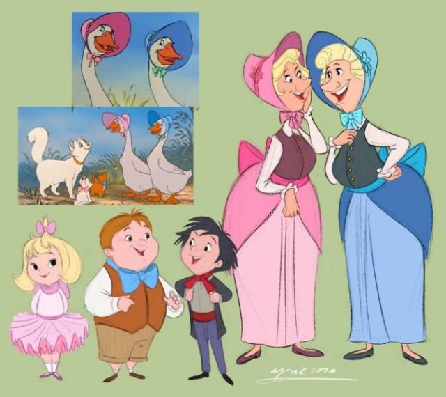 Disney Animal Characters Turned Into Human (20 pics) Disney Animal Characters Turned Into Human (20 pics)