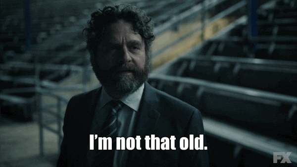 When You Realize That You're Getting Old (18 gifs)