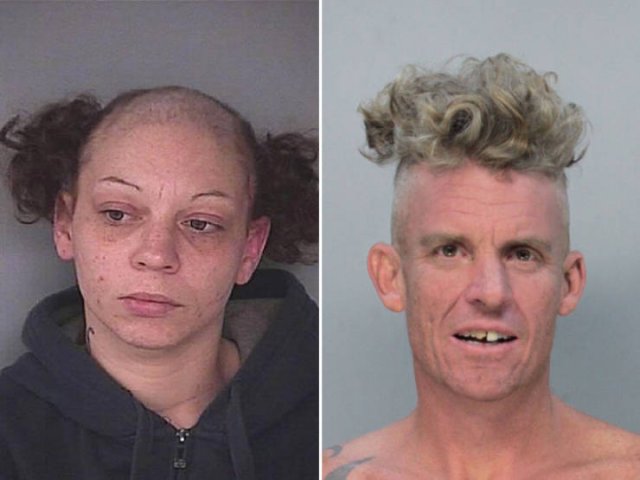 Mugshots With Weird Haircuts (23 pics)