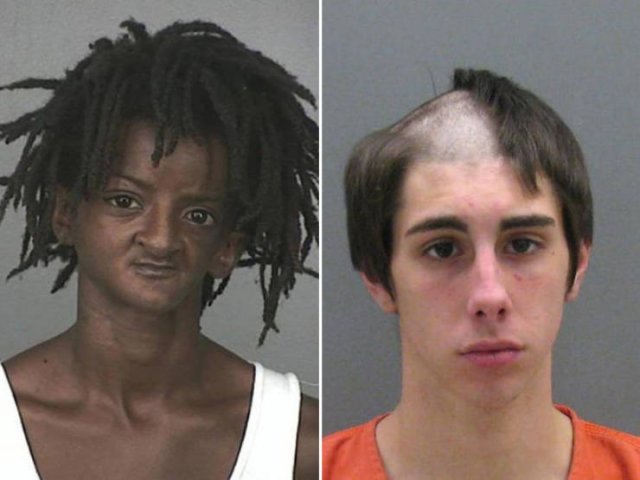 Mugshots With Weird Haircuts (23 pics)