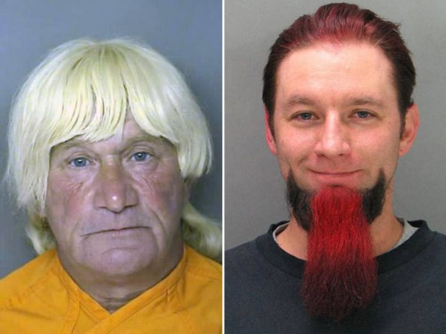 Mugshots With Weird Haircuts (23 pics)