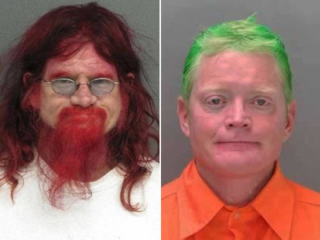 Mugshots With Weird Haircuts (23 pics)