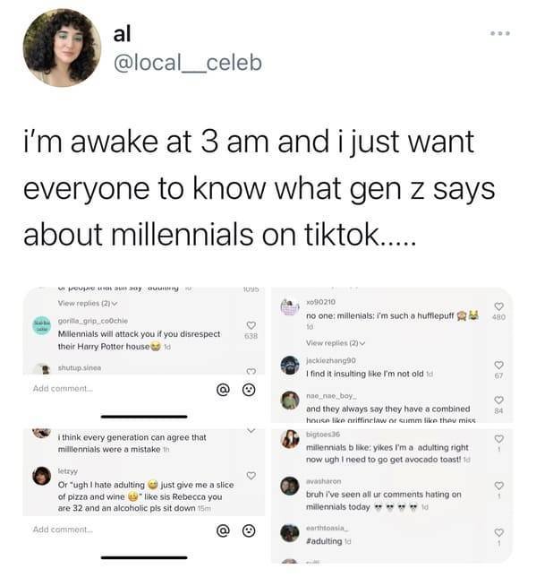 Gen Z Vs. Millenials (24 pics)