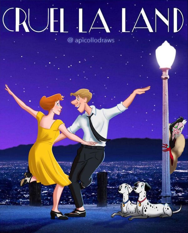 Movie Posters Reimagined With Disney Characters (27 pics)