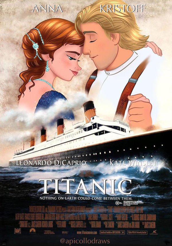 Movie Posters Reimagined With Disney Characters 27 Pics 