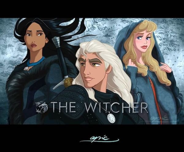 Movie Posters Reimagined With Disney Characters (27 pics)