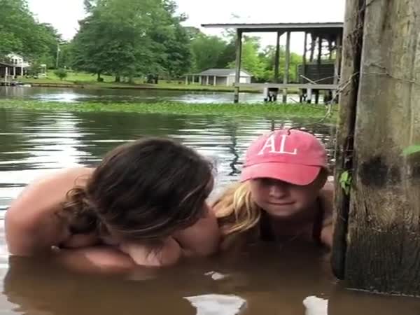 Fishing With Bare Hand In Alabama