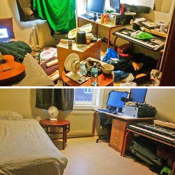 The Magic Of Cleaning And Things Organizing (17 pics)