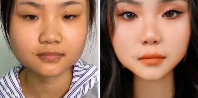 Insane Asian Makeup Transformations (30 pics)