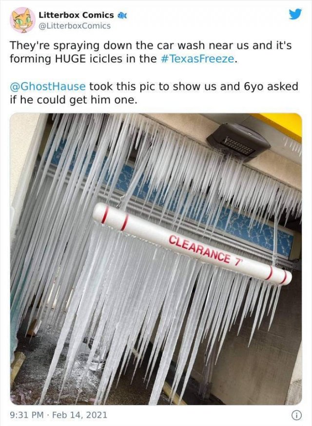 Texas Is Fighting With The Coldest Winter In Over 30 Years (39 pics)