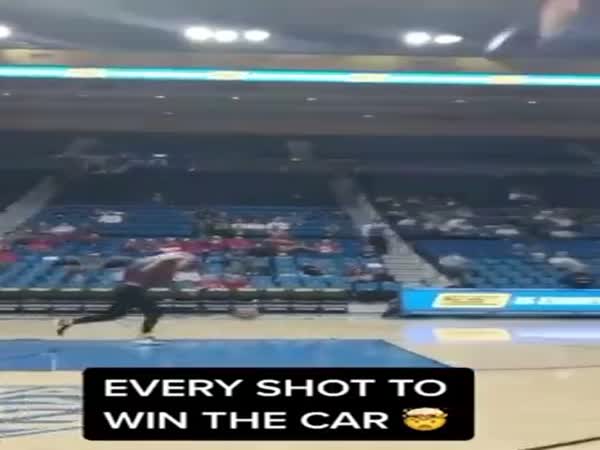 She Had To Make 4 Shots To Win A Car