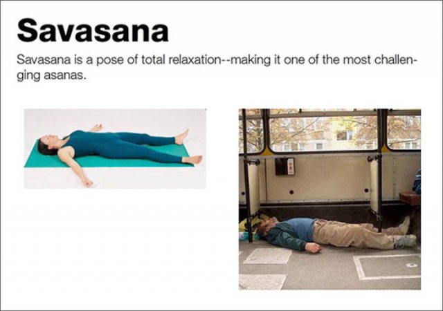 Drunk Yoga Guide (10 pics)