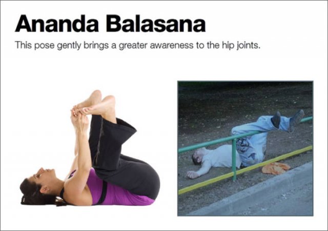 Drunk Yoga Guide (10 pics)