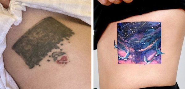 This Tattoo Artist Can Cover Up Any Old Tattoo (29 pics)