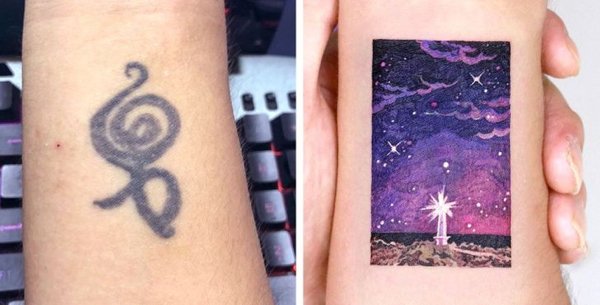 This Tattoo Artist Can Cover Up Any Old Tattoo (29 pics)
