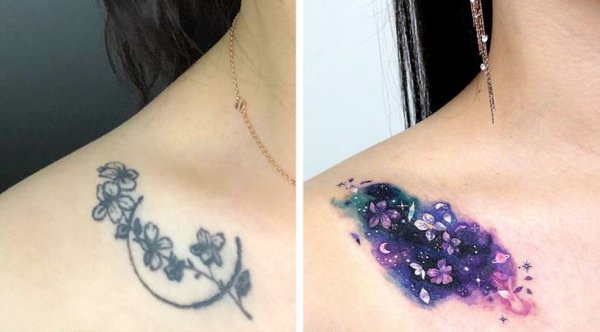 This Tattoo Artist Can Cover Up Any Old Tattoo (29 pics)