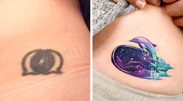 This Tattoo Artist Can Cover Up Any Old Tattoo (29 pics)