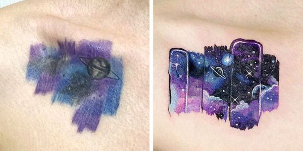 This Tattoo Artist Can Cover Up Any Old Tattoo (29 pics)