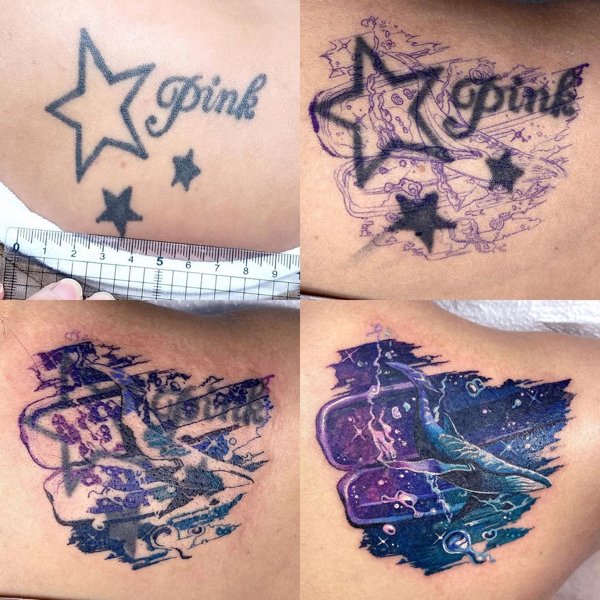This Tattoo Artist Can Cover Up Any Old Tattoo (29 pics)