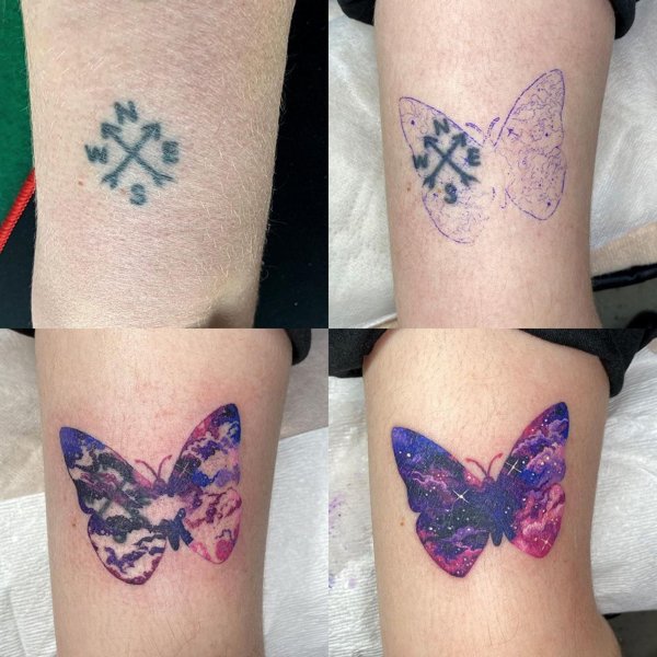 This Tattoo Artist Can Cover Up Any Old Tattoo (29 pics)