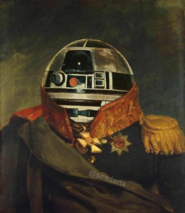 'Star Wars' Movie And Classical Art (41 pics)