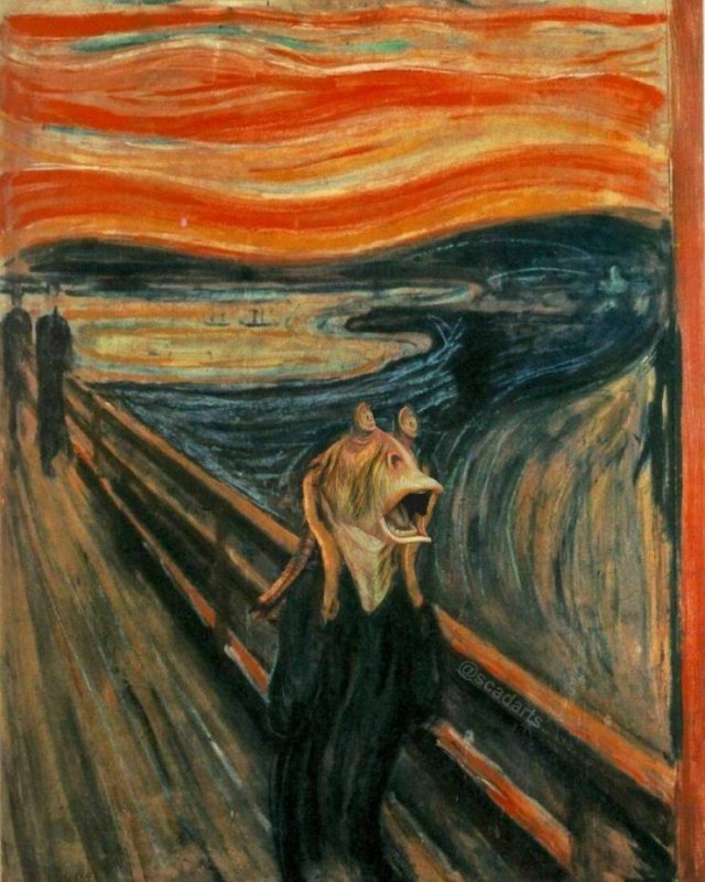 'Star Wars' Movie And Classical Art (41 pics)