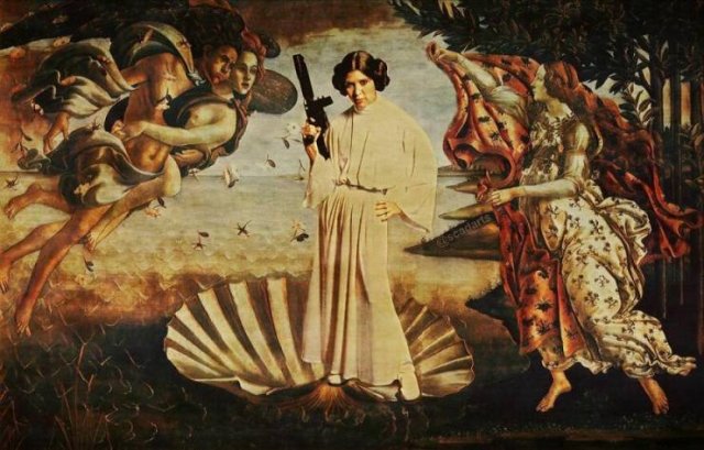 'Star Wars' Movie And Classical Art (41 pics)